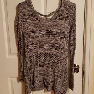 Pink Rose Gray sweater